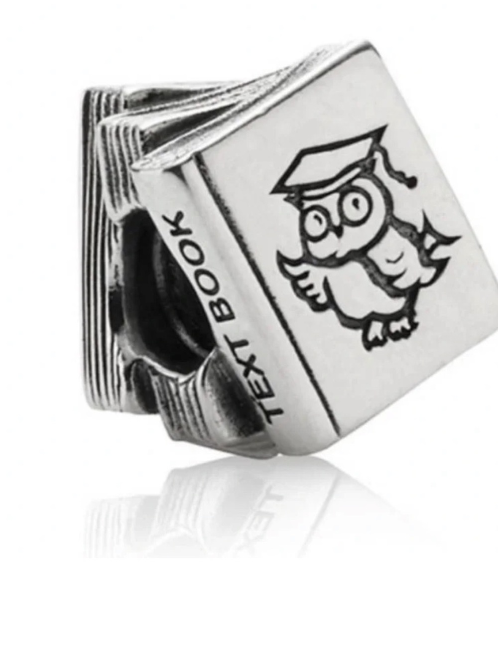Pandora sterling silver book charm